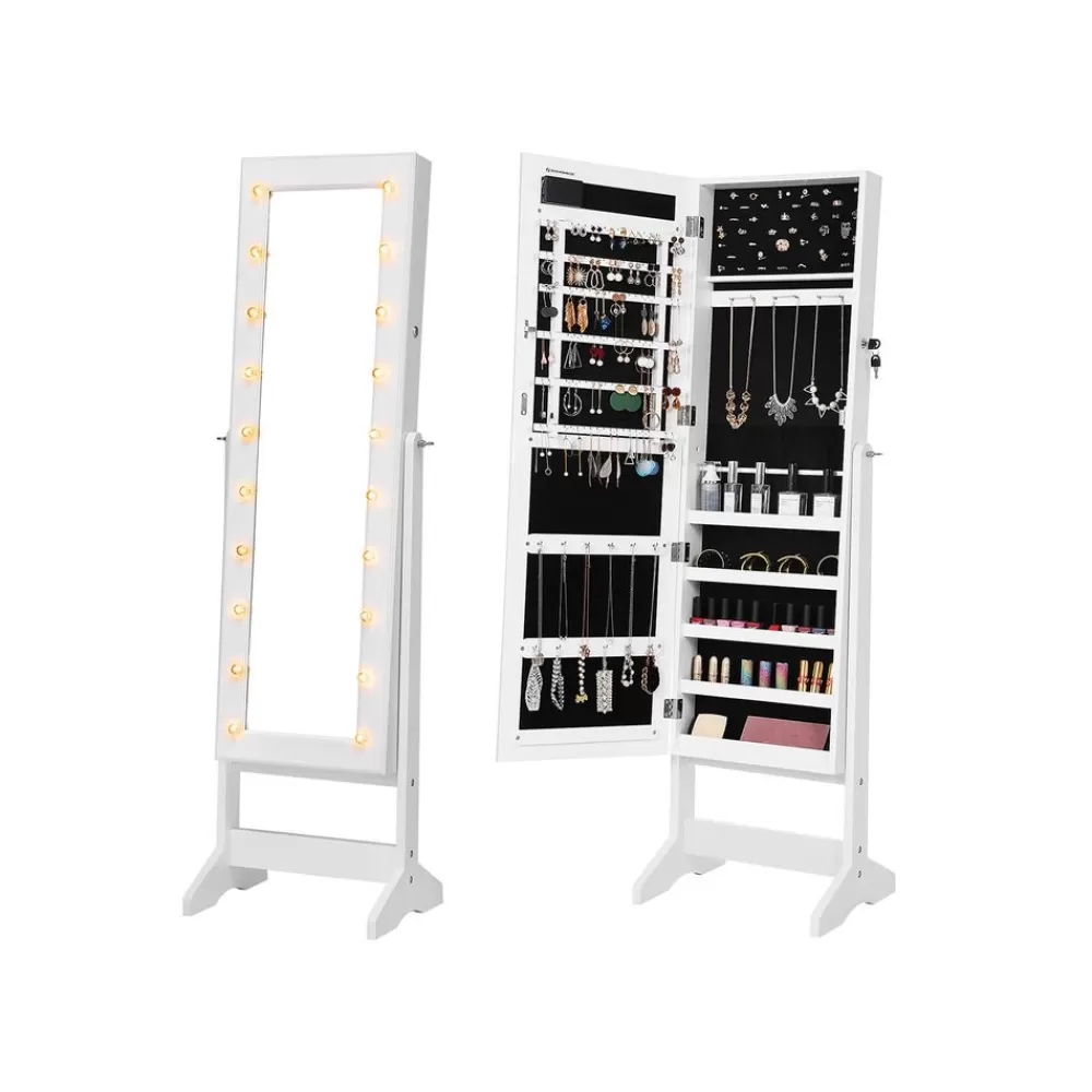 Cheap Armoire à bijoux LED Chambre | Maquillage & Bijoux