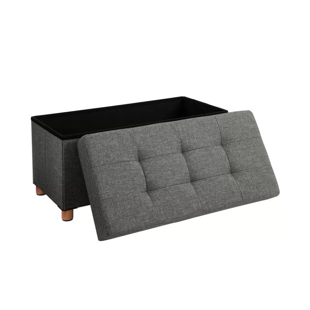 Online Banc de rangement 65L gris foncé Chambre | Salon