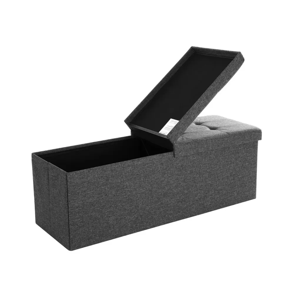 Best Sale Banc de rangement 150L noir Bancs De Rangement | Bancs De Rangement