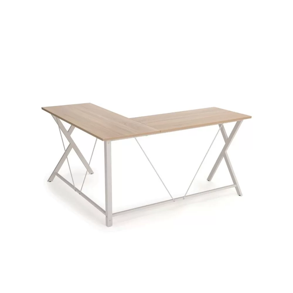 Hot Bureau informatique d'angle beige Chambre