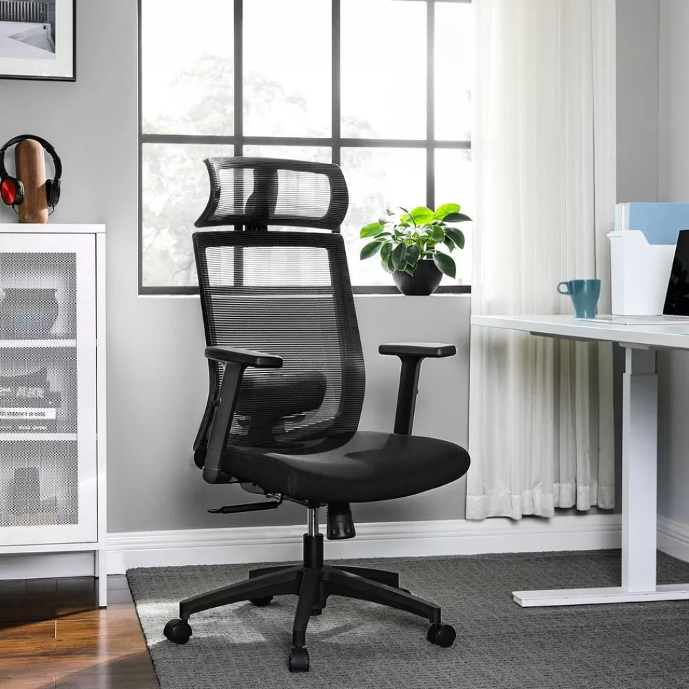 Best Chaise de bureau Chaises Ergonomiques En Maille | Fauteuils De Bureau