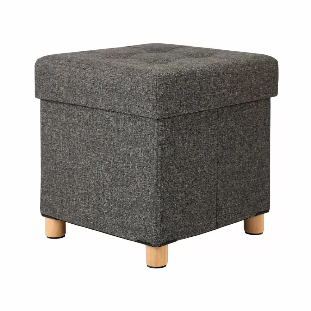 Discount Coffre rangement 40L gris foncé Entrée | Chambre