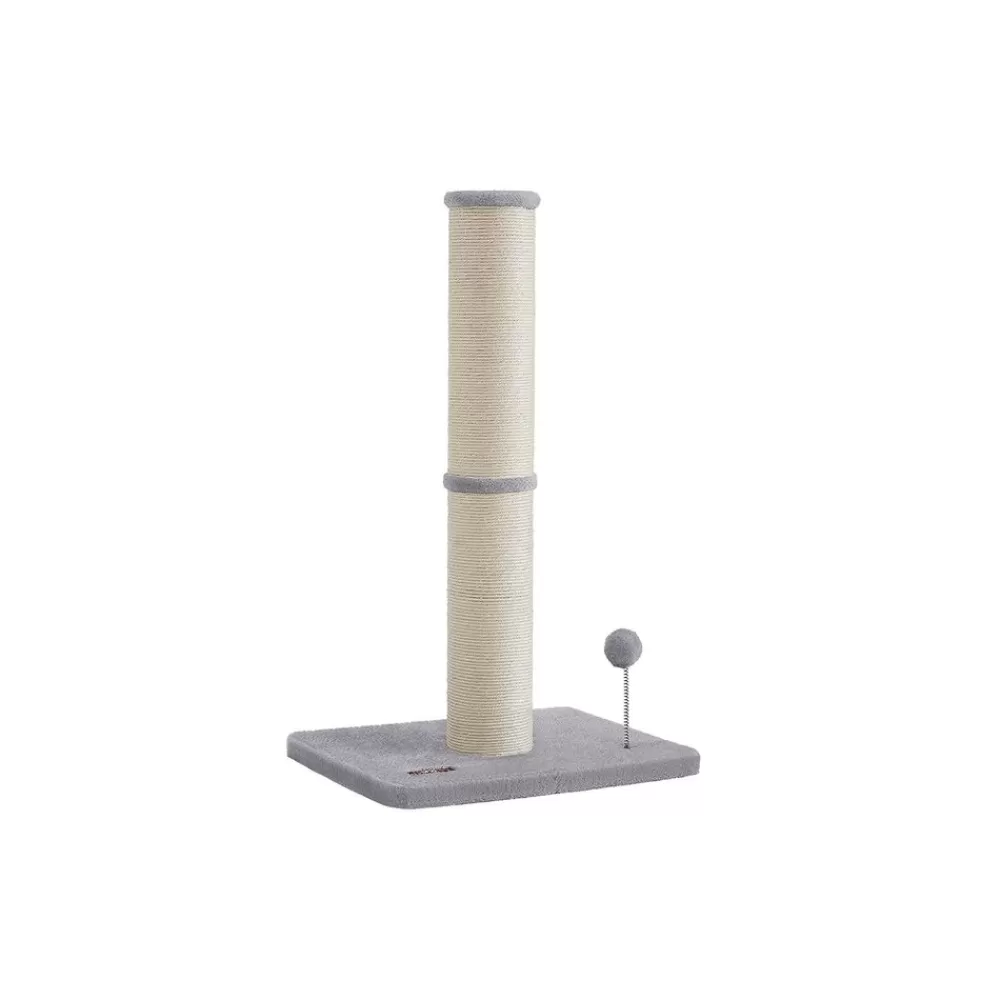 Shop Griffoir pour chat 85 cm de haut gris tourterelle Arbres À Chat