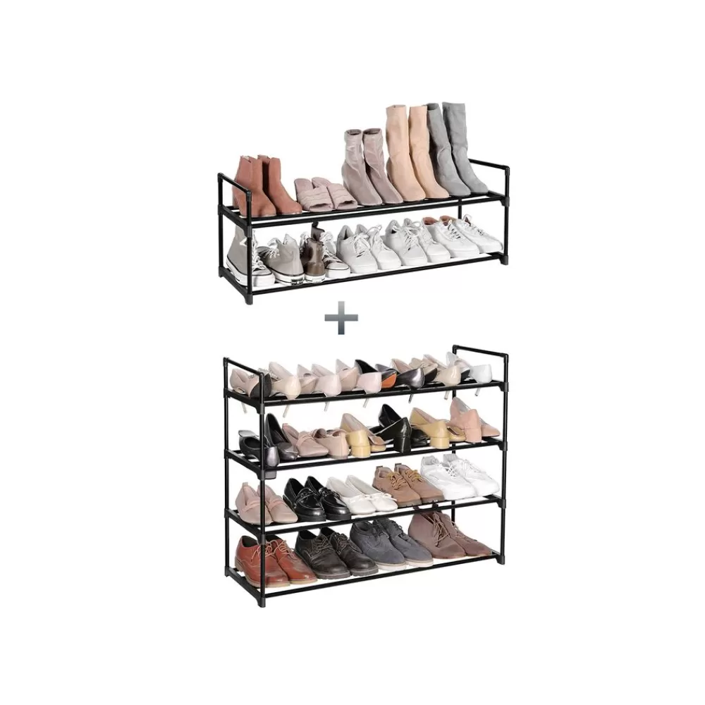 Discount Lot de 2 étagères à chaussures Entrée | Meubles À Chaussures