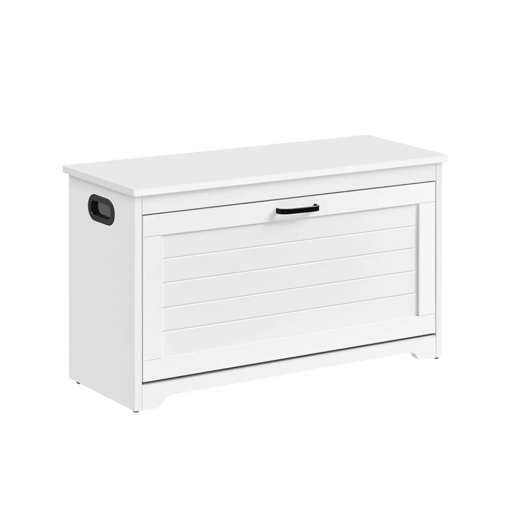 Online Meuble à chaussures rangement 3 niveaux avec portes aspect rotin étagère réglable en hauteur pieds en acier beige chêne Meubles À Chaussures | Meubles À Chaussures