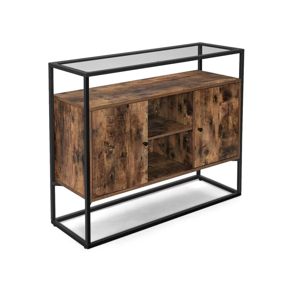 Best Sale Meuble de rangement verre trempé Entrée | Salon