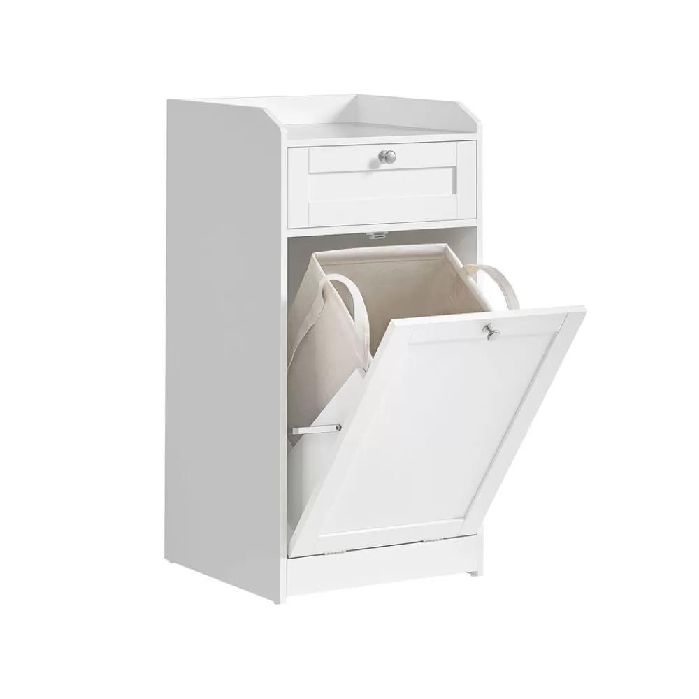 Clearance Meuble de salle de bain 30 x 60 x 100 cm blanc nuage Placards | Placards