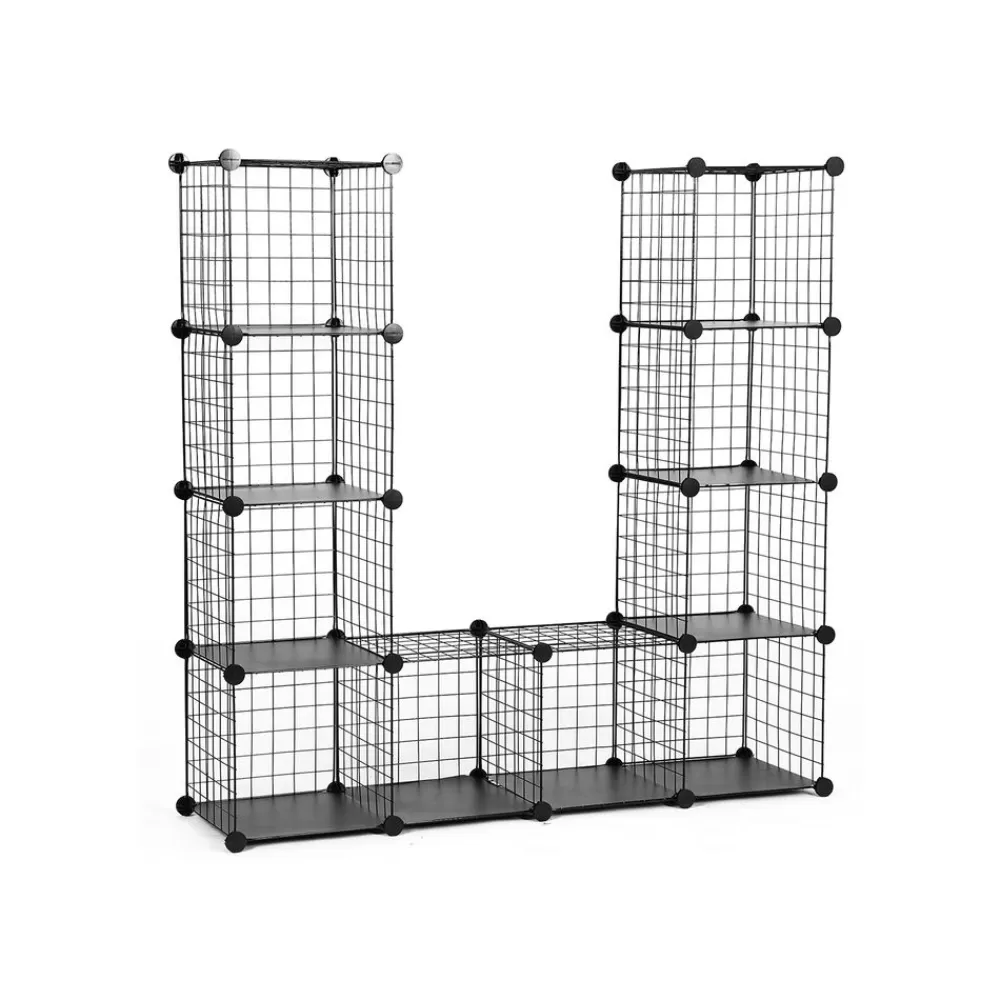 Best Meuble modulable grille 12 cubes Entrée | Chambre