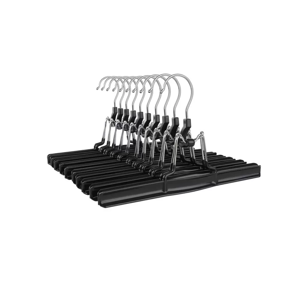 Cheap Panier à Linge 3 Sections capacité de 135 litres structure en X pliable noir d'encre Paniers À Linge