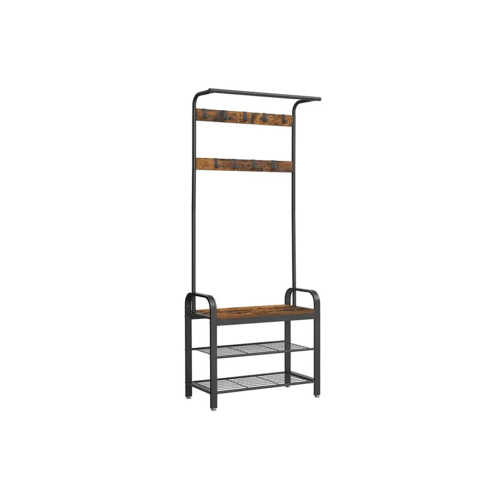 Fashion Portemanteau étagère industriel Entrée | Chambre