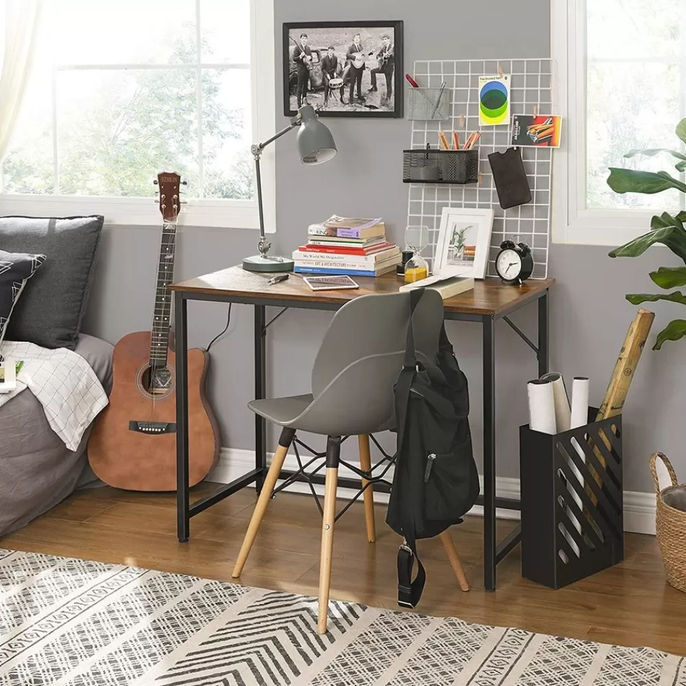 Fashion Poste de Travail avec 2 Étagères Bureau