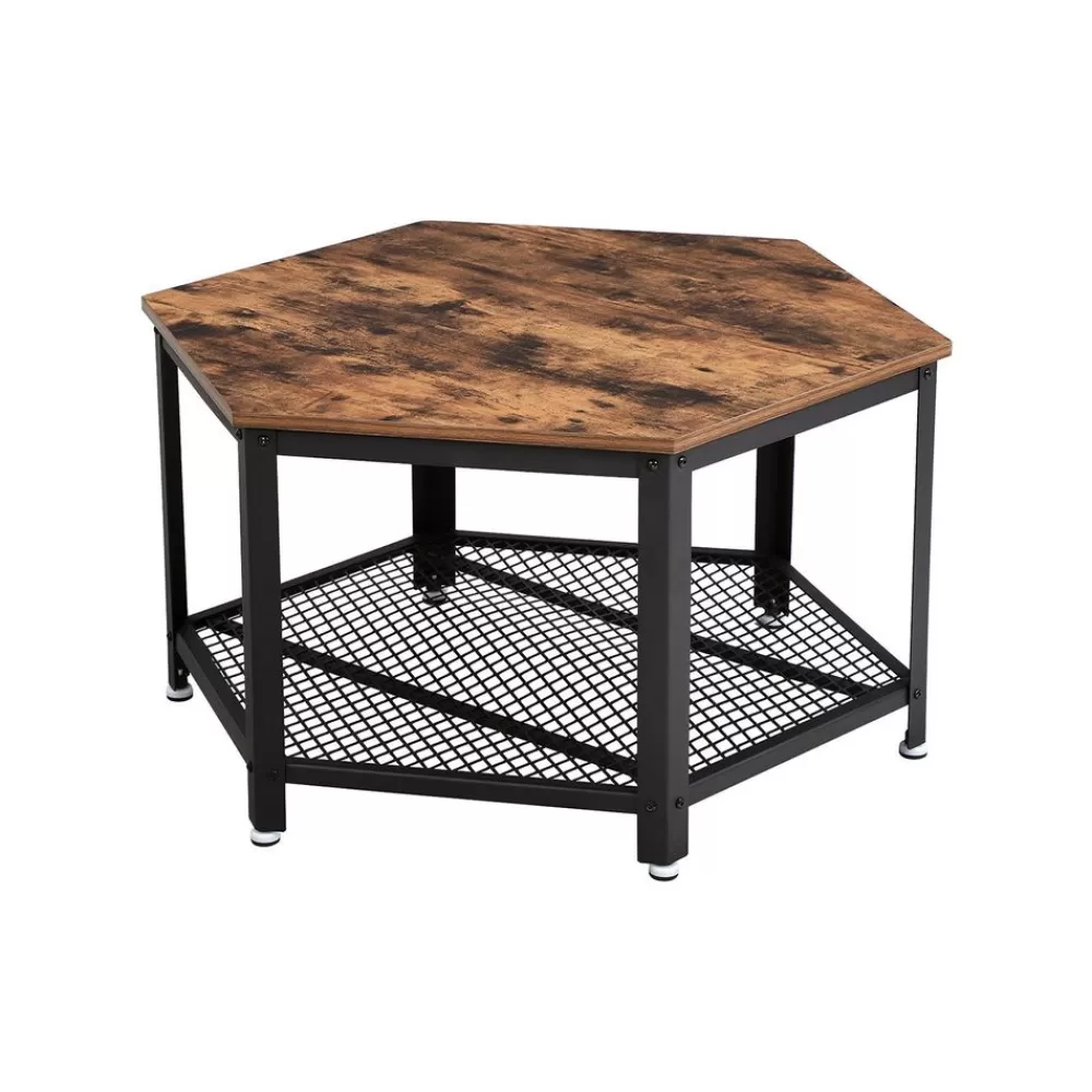 Hot Table basse hexagonale industriel Salon | Tables Basses