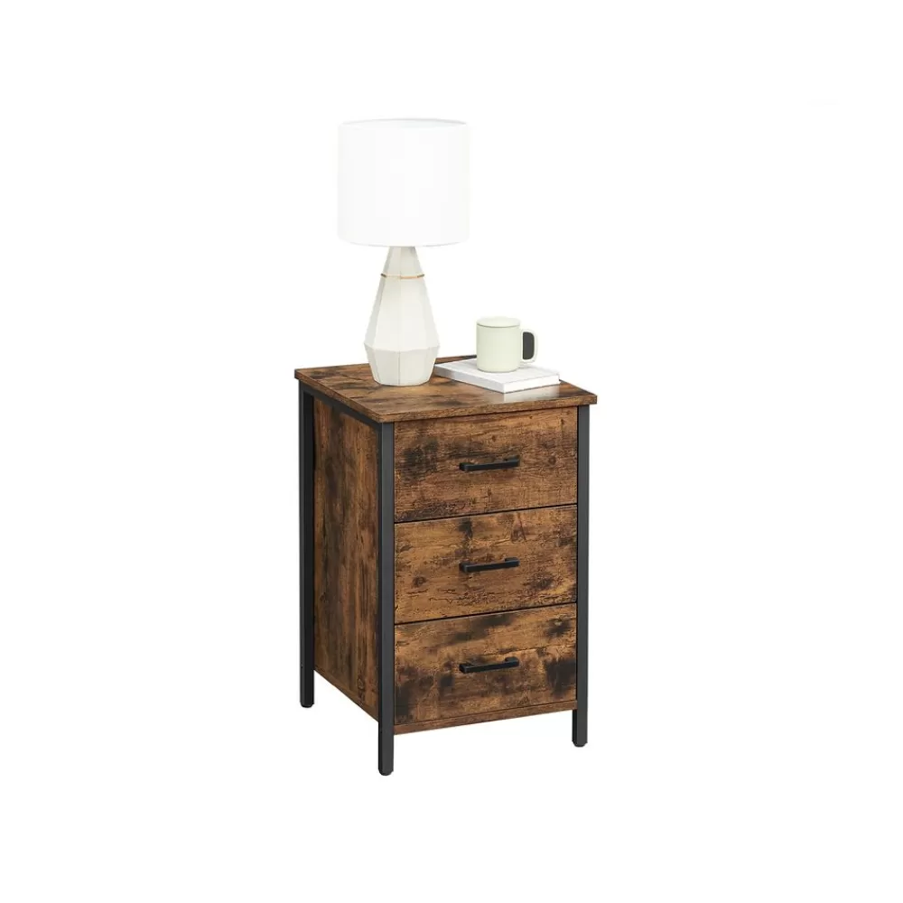 Cheap Table de chevet 3 tiroirs Chambre | Salon