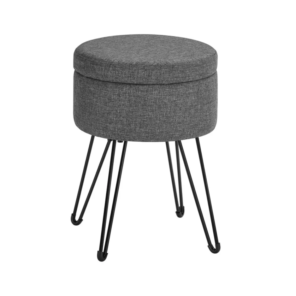 Best Tabouret rangement rond Chambre | Salon