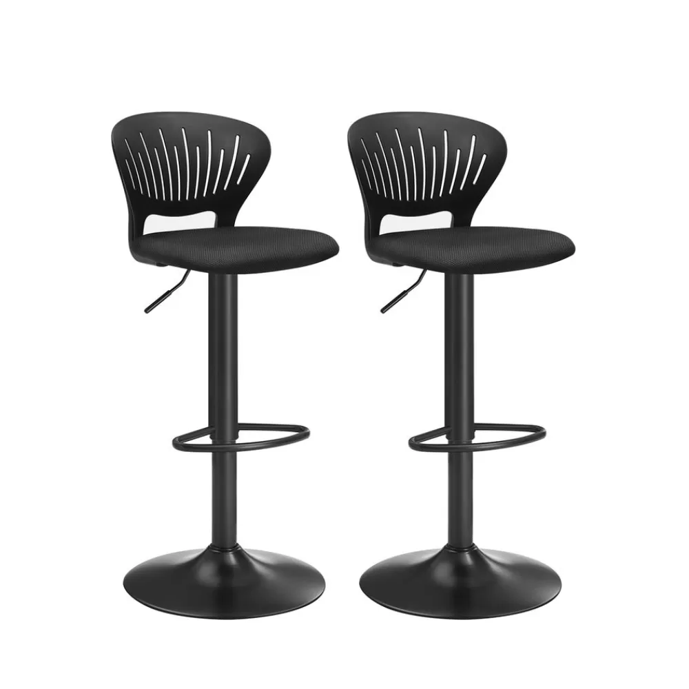 Best Sale 2 Tabourets de bar pieds hêtre Tabourets De Bar