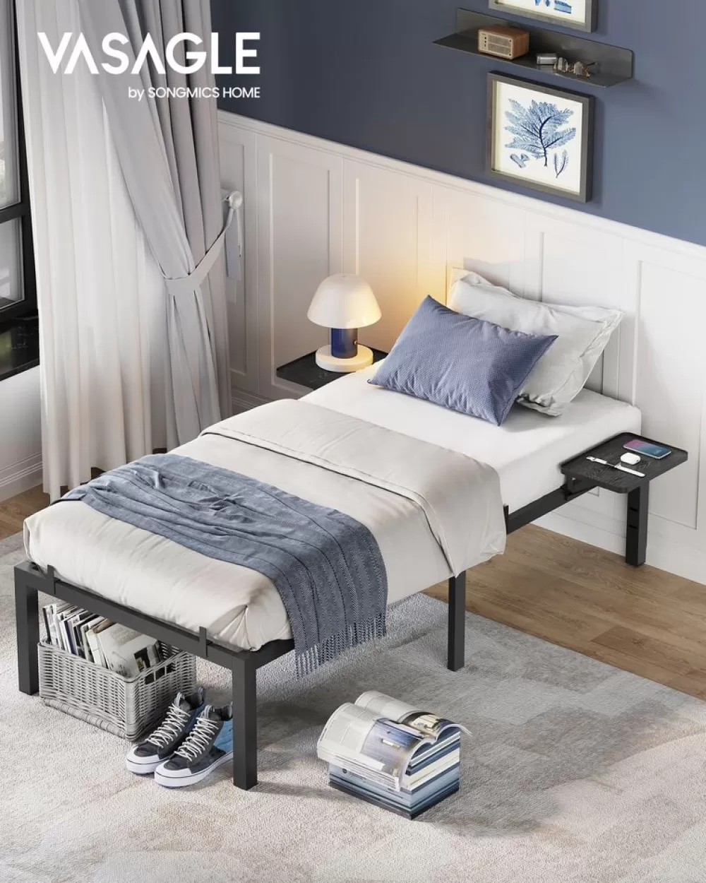 Discount Étagère murale d'angle blanc Enfant Chambre | Salon